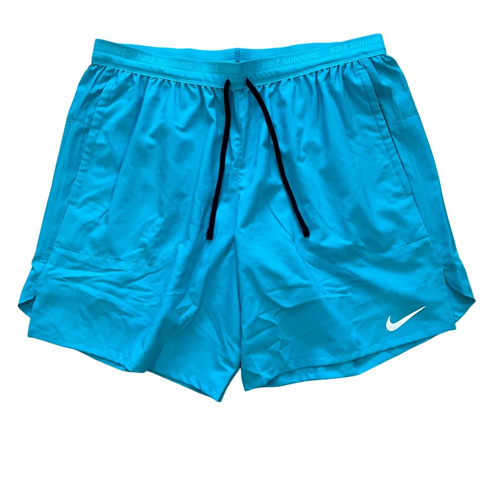 Nike Stride Dri-FIT 7 Inch Running Shorts Mens Large‎ Baltic Blue DM4759-345 NWT